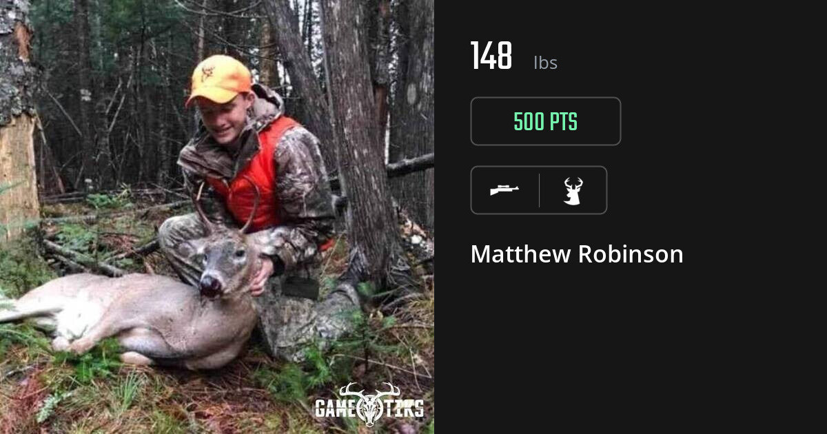 deer harvest by Matthew Robinson