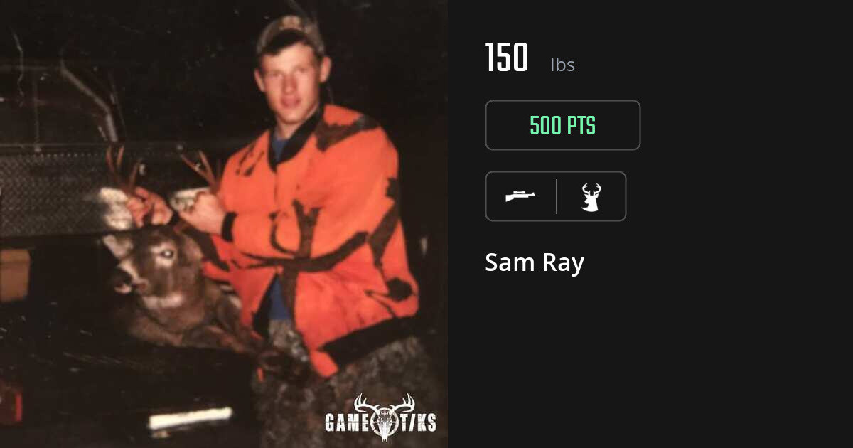 Deer harvest on Gametiks