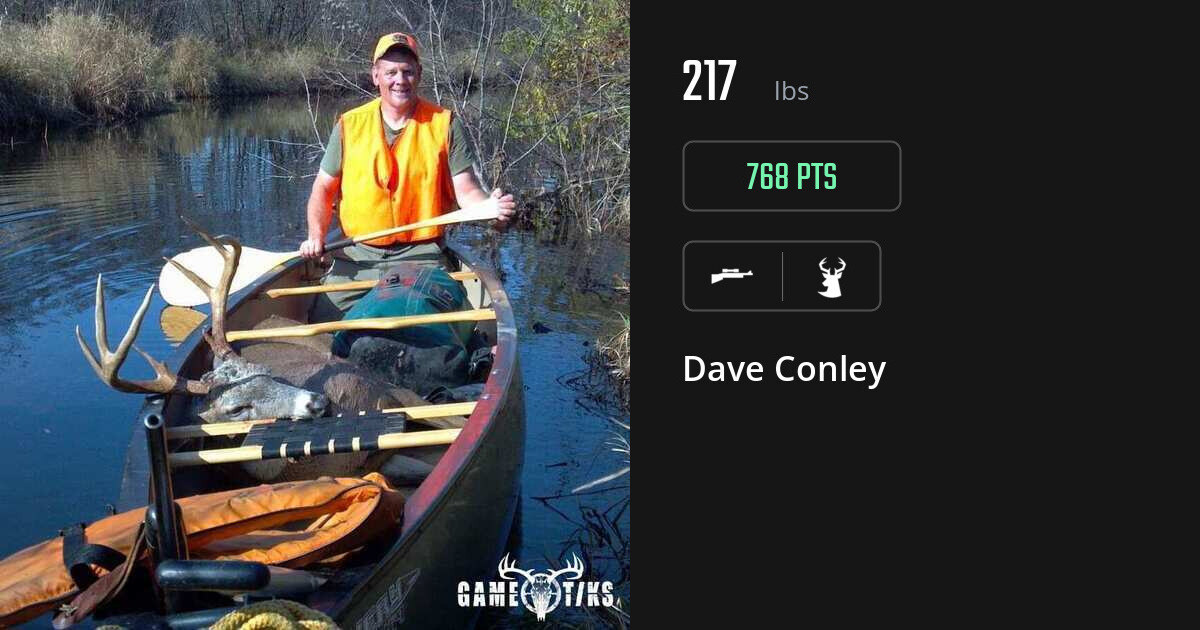 deer harvest by Dave Conley