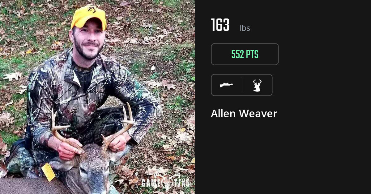 Deer harvest on Gametiks