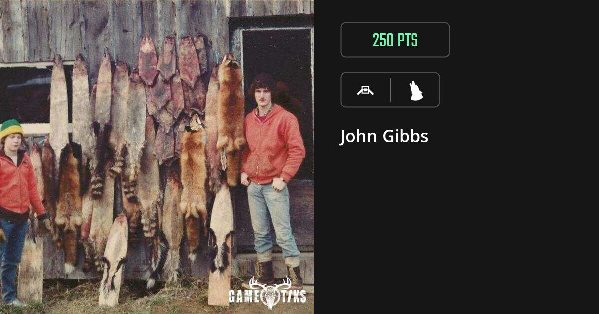 Canine harvest on Gametiks