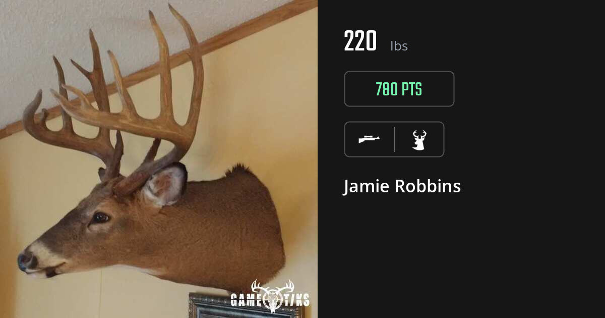Deer harvest on Gametiks