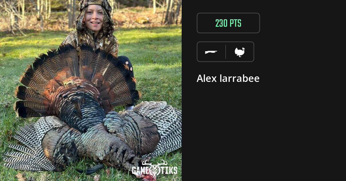 Turkey harvest on Gametiks