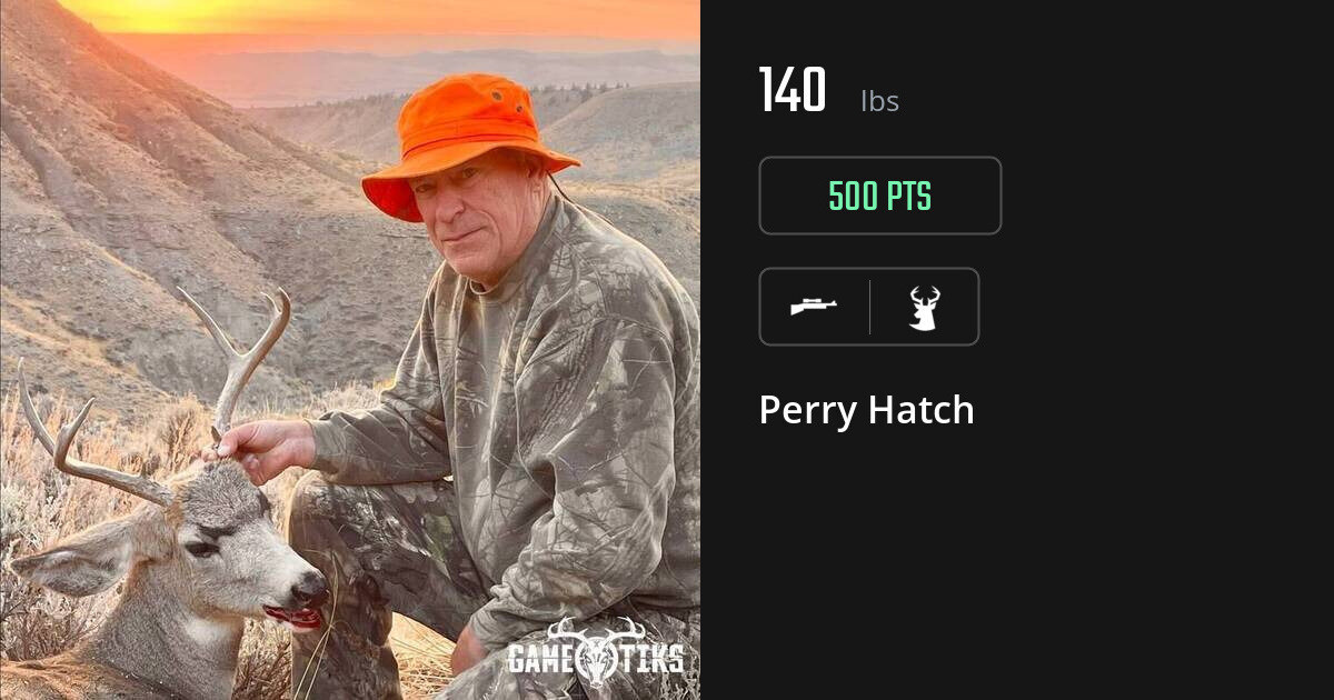 deer harvest by Perry Hatch