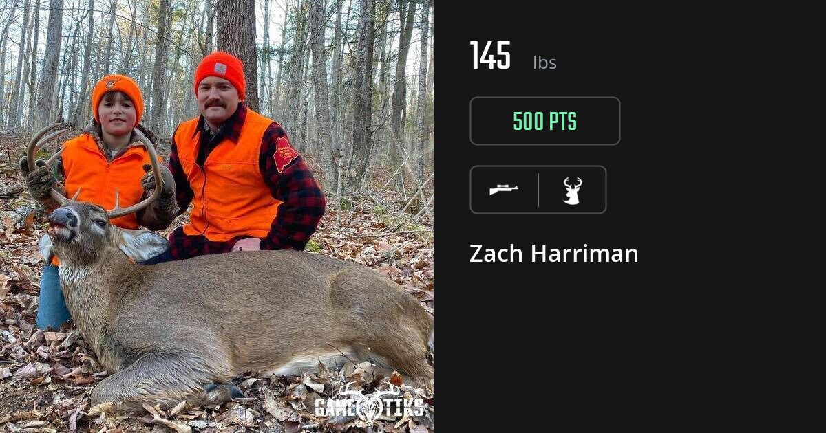 Deer harvest on Gametiks