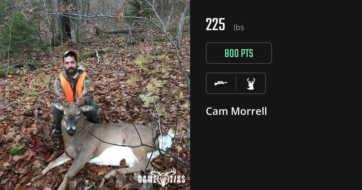 Deer harvest on Gametiks