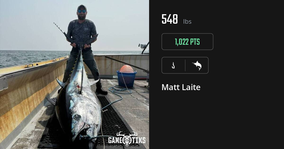 Trophy fish harvest on Gametiks