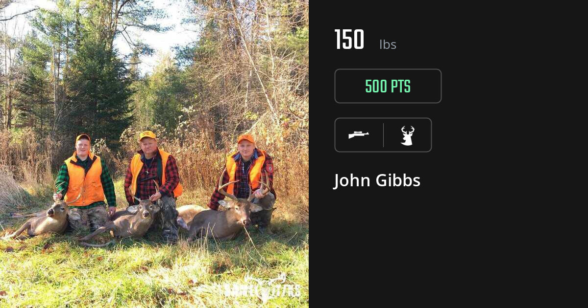 Deer harvest on Gametiks