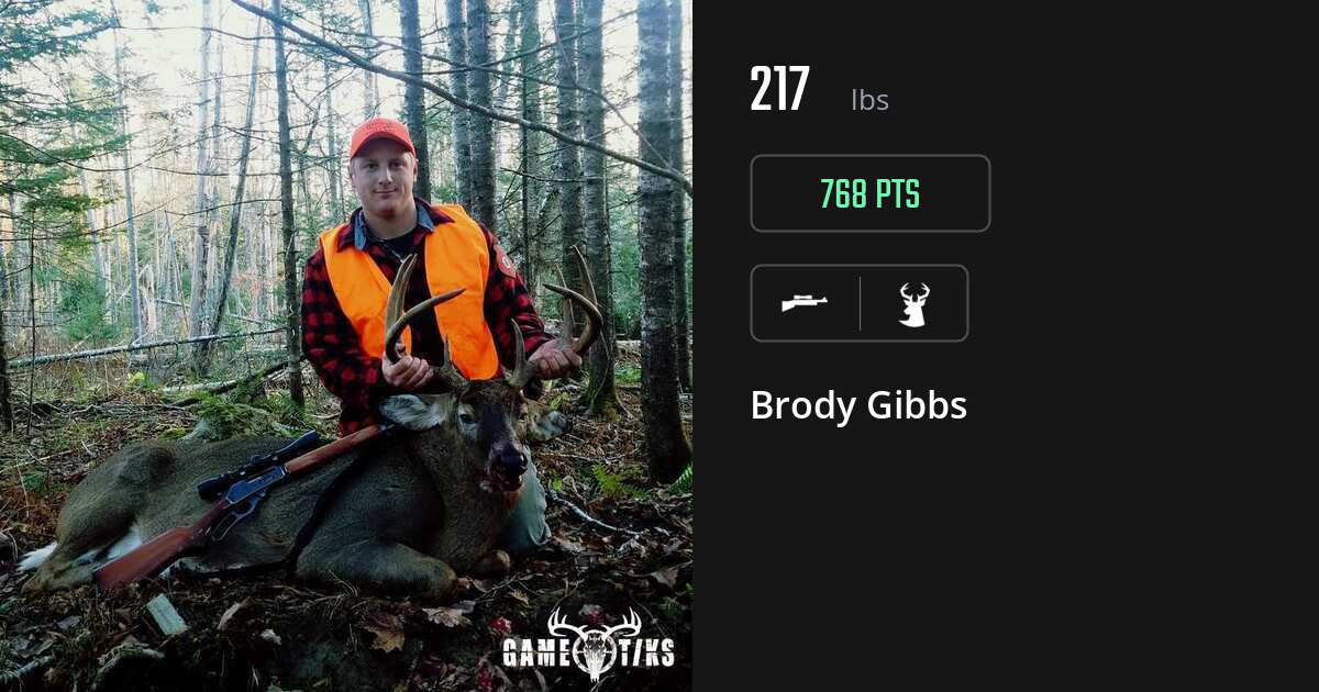 Deer harvest on Gametiks