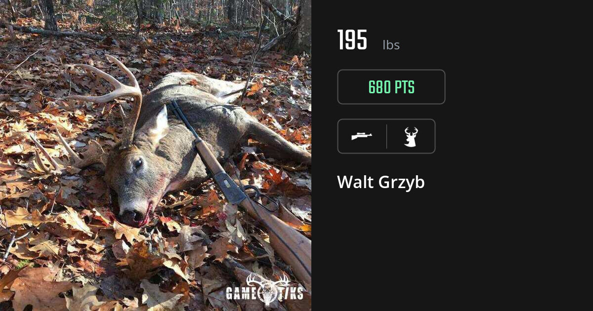 Deer harvest on Gametiks