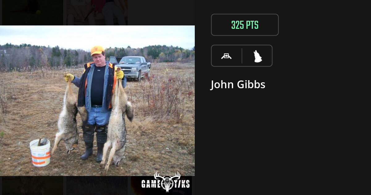 Canine harvest on Gametiks