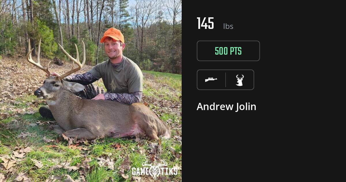 Deer harvest on Gametiks