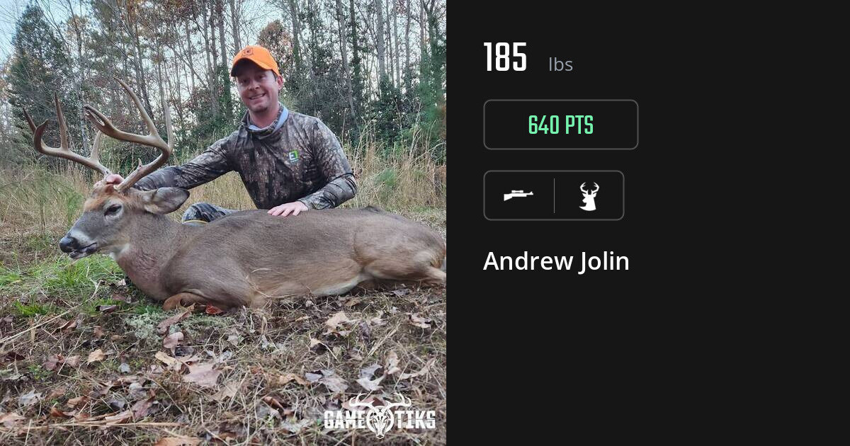 Deer harvest on Gametiks