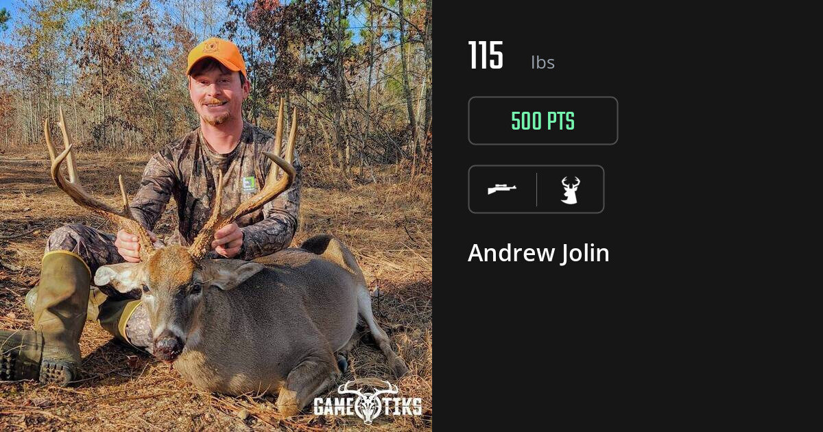 Deer harvest on Gametiks