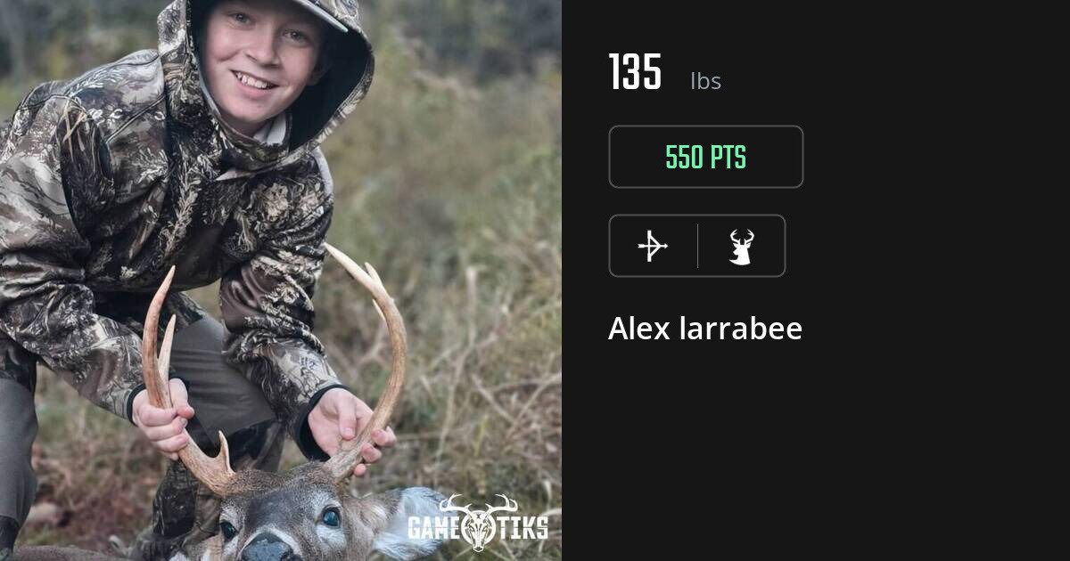 Deer harvest on Gametiks