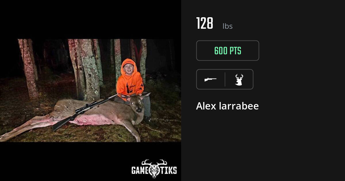 deer harvest by Alex larrabee