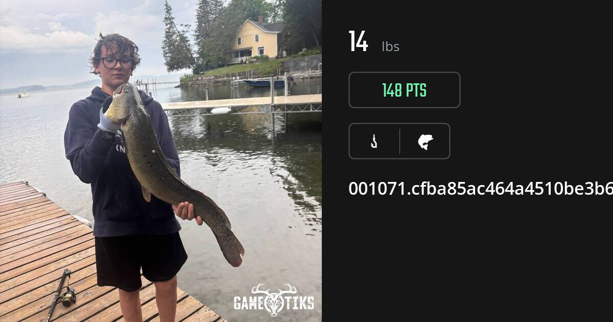 Freshwater fish harvest on Gametiks