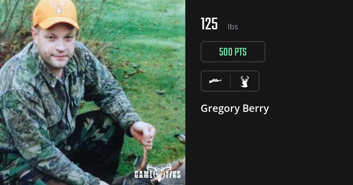 Deer harvest on Gametiks