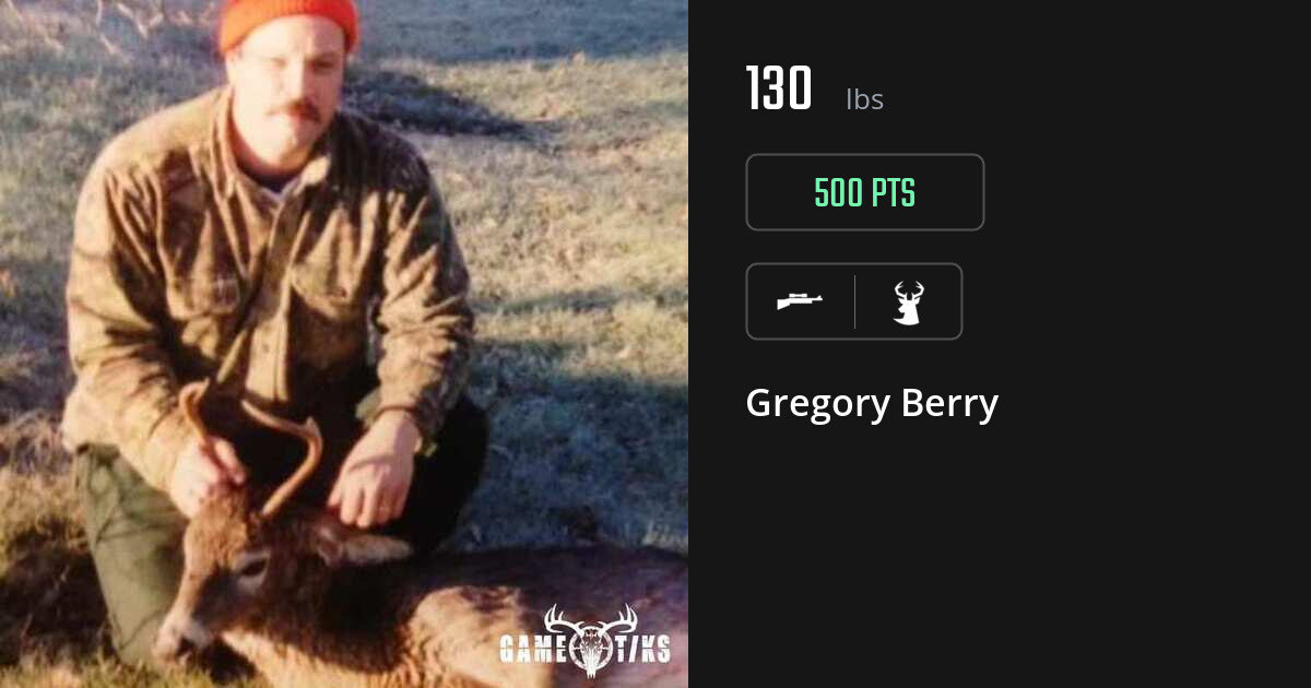 Deer harvest on Gametiks