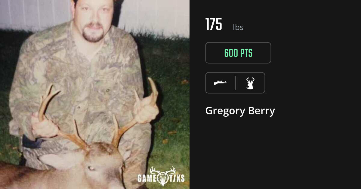 Deer harvest on Gametiks