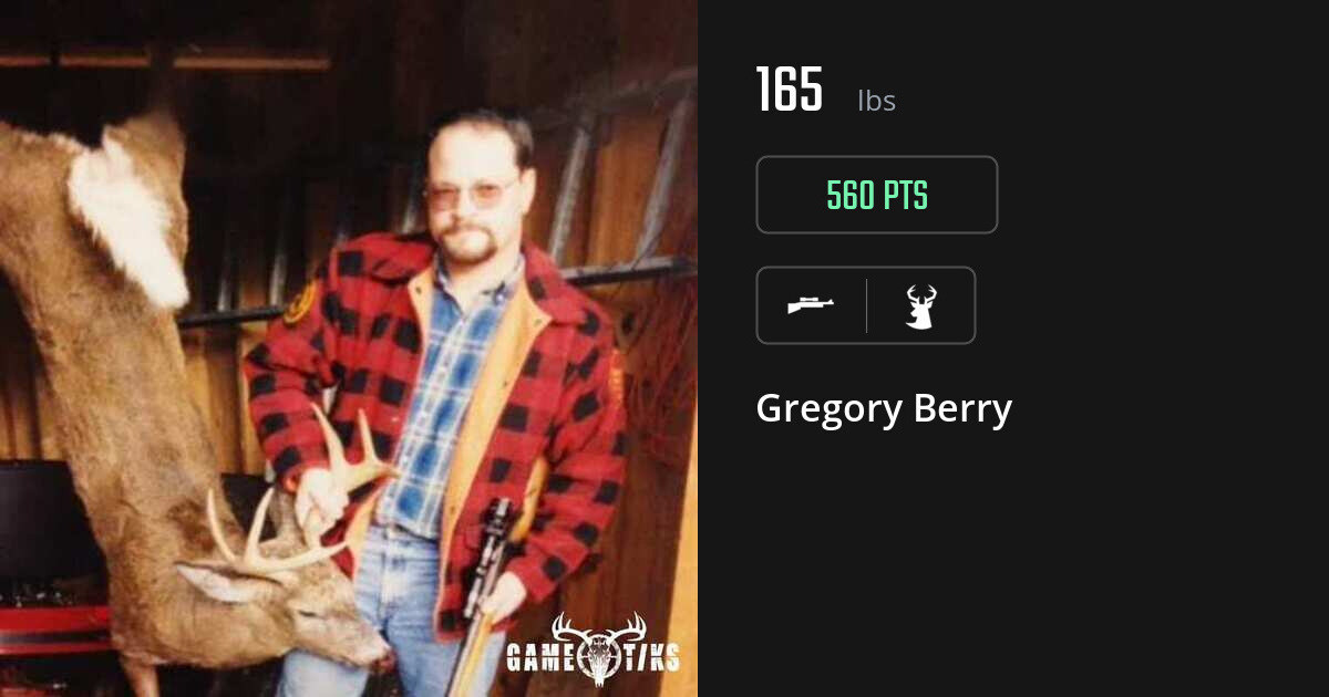 Deer harvest on Gametiks