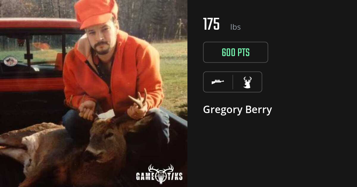Deer harvest on Gametiks