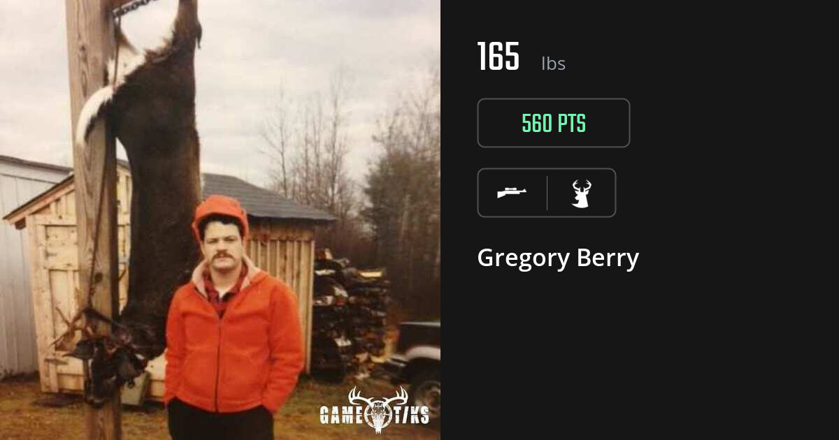 Deer harvest on Gametiks