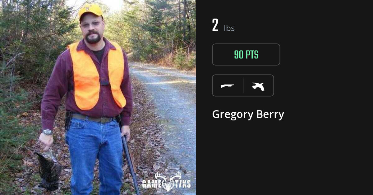 Upland bird harvest on Gametiks