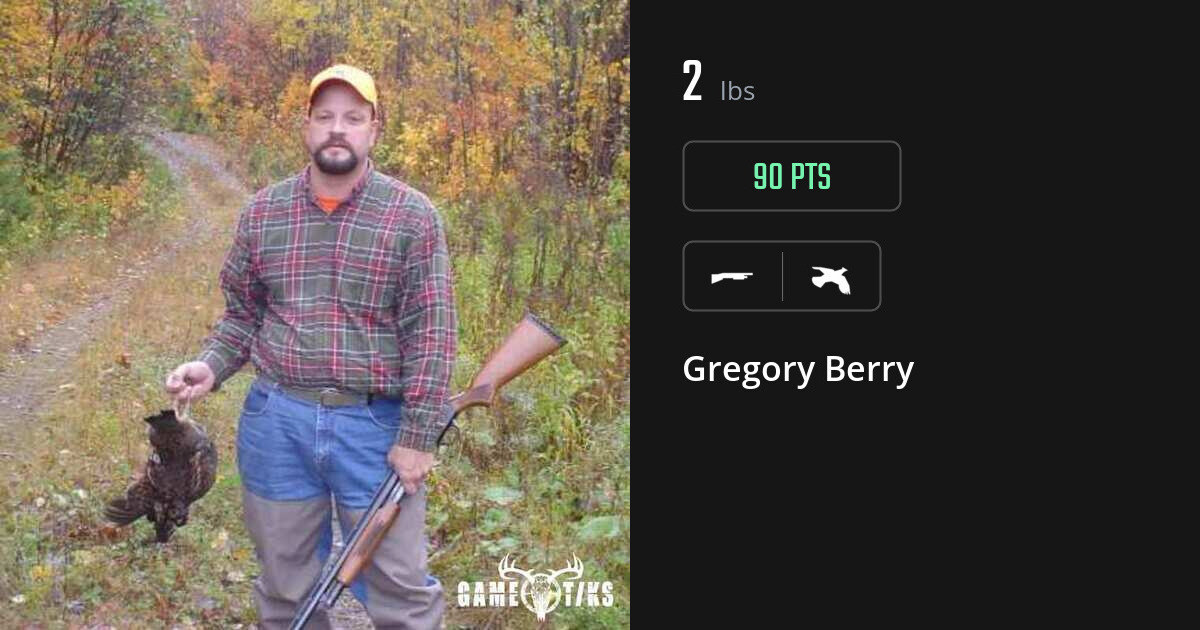 Upland bird harvest on Gametiks