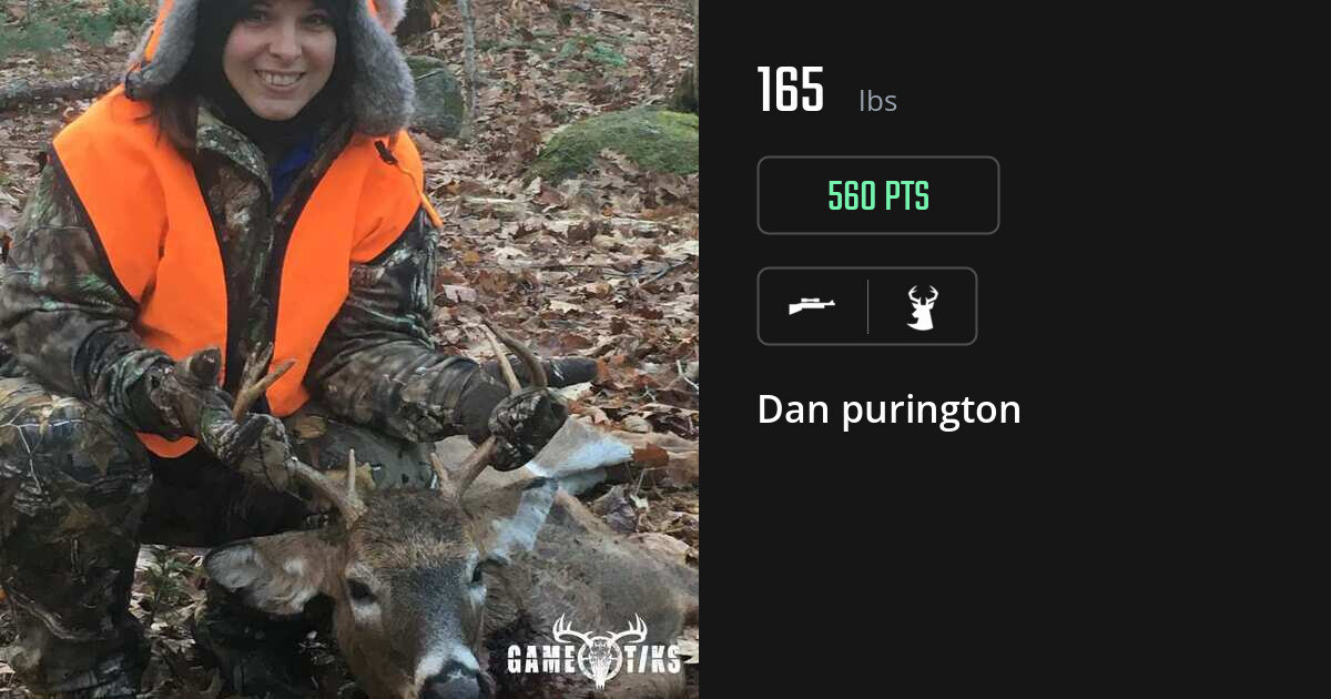deer harvest by Dan purington