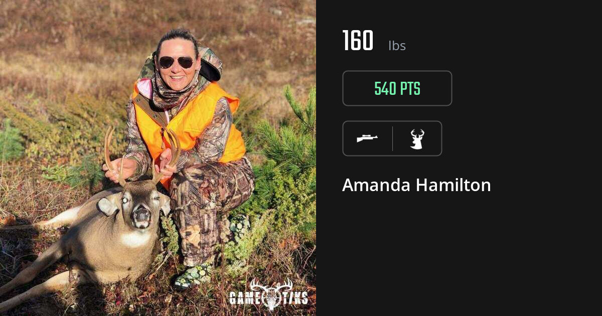 Deer harvest on Gametiks