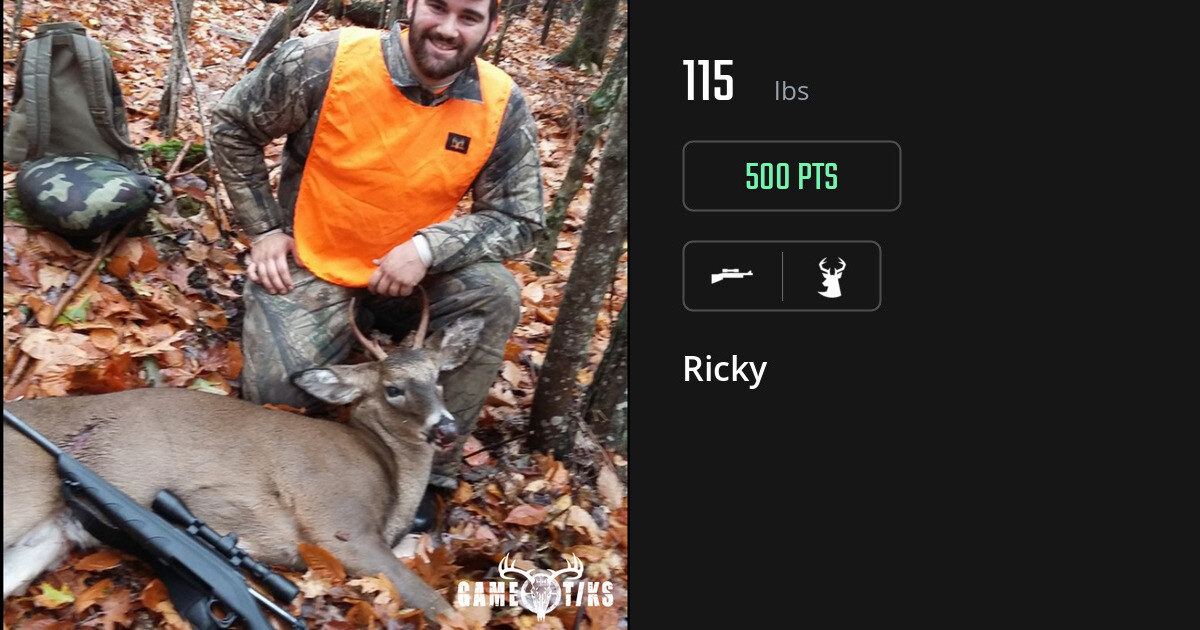 deer harvest by Ricky