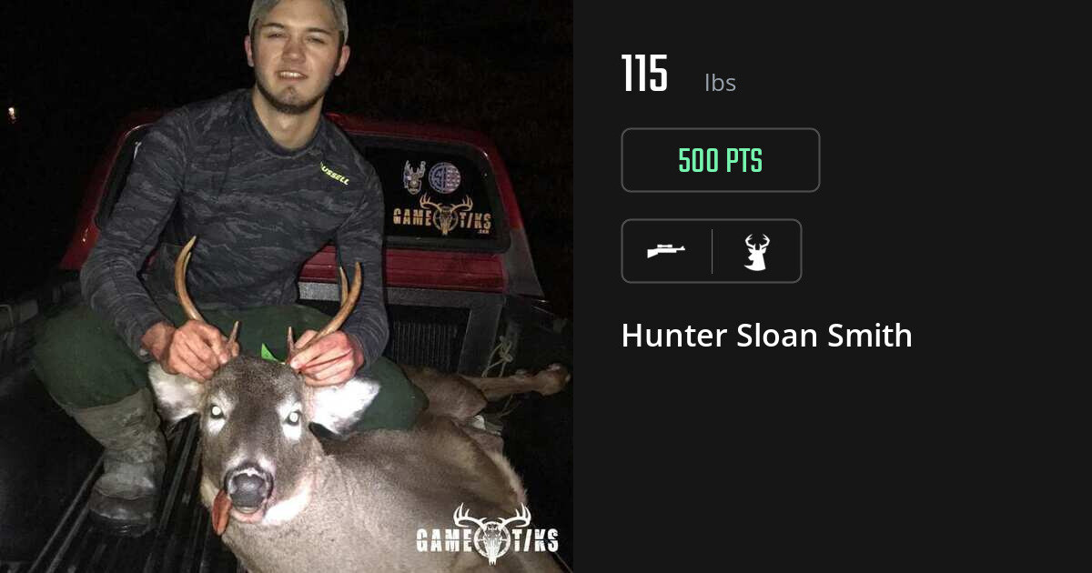 deer harvest by Hunter Sloan Smith