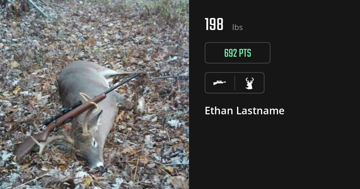 Deer harvest on Gametiks