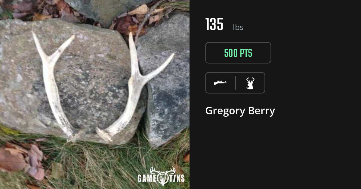 Deer harvest on Gametiks
