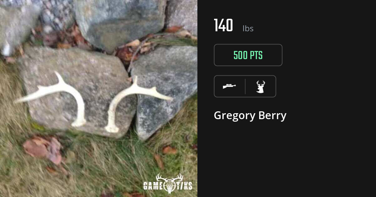 Deer harvest on Gametiks
