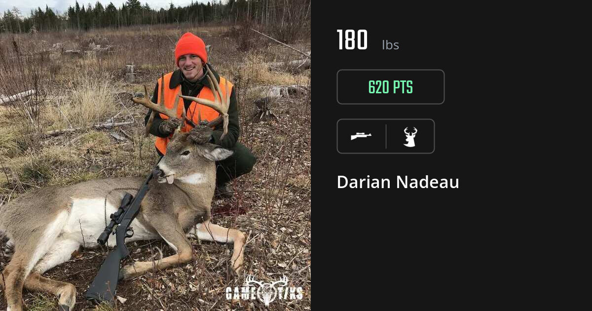 Deer harvest on Gametiks