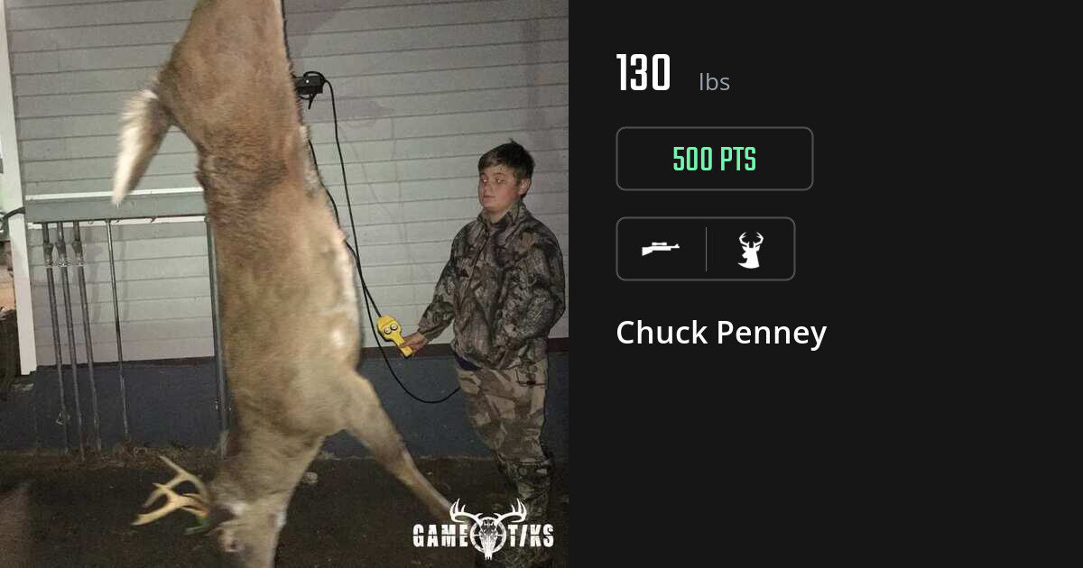 Deer harvest on Gametiks