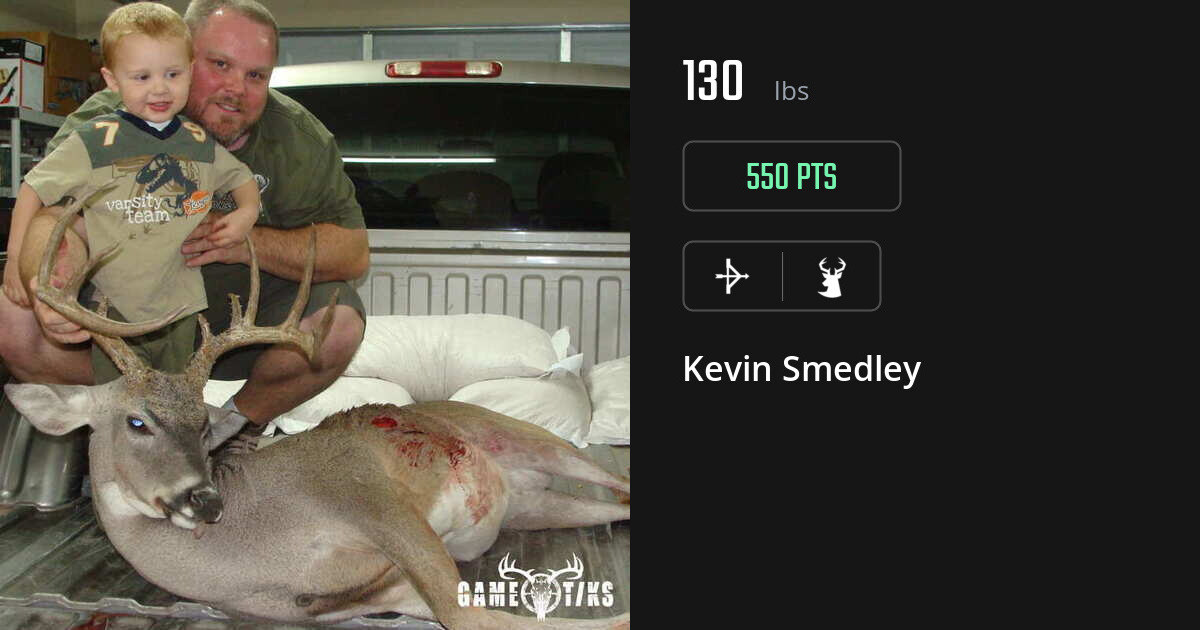 Deer harvest on Gametiks