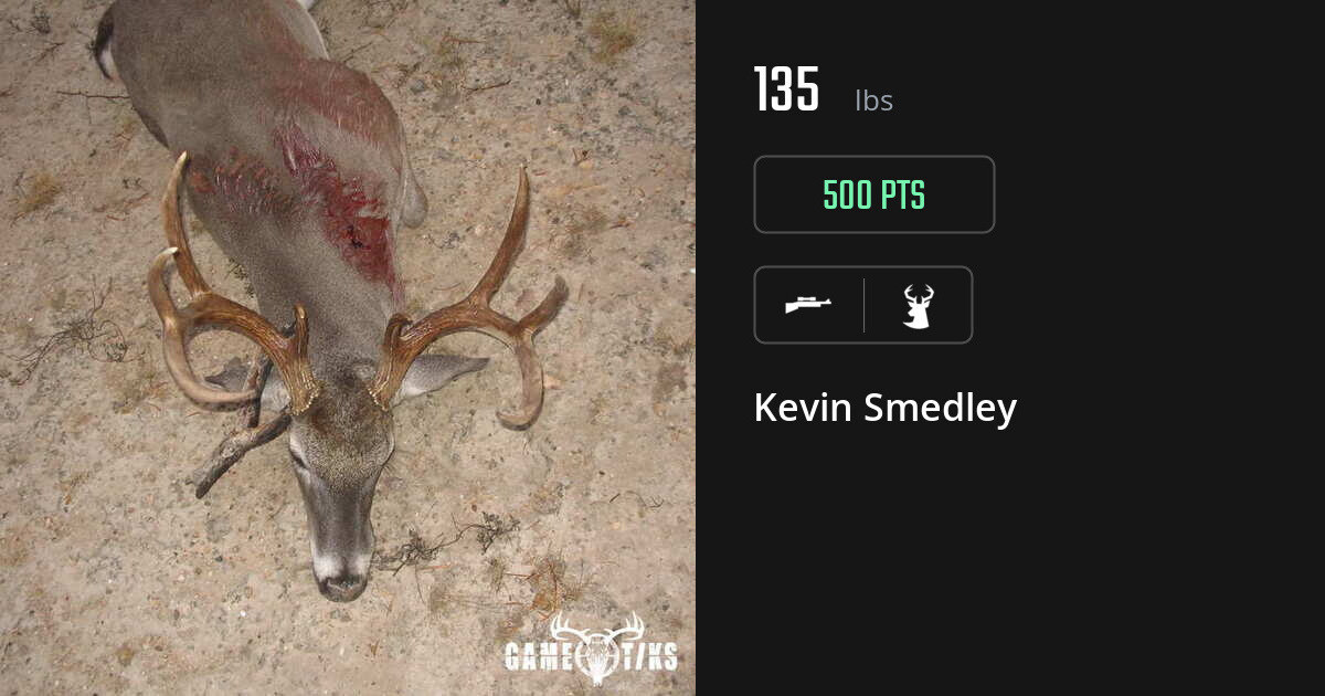 Deer harvest on Gametiks