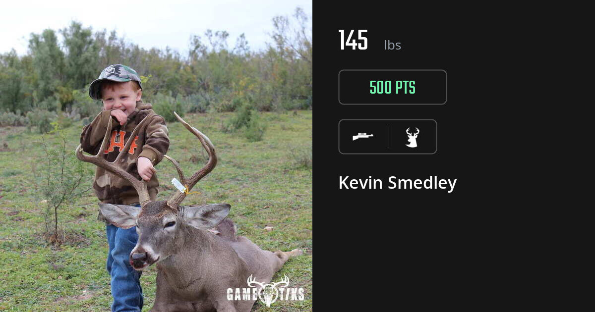 Deer harvest on Gametiks