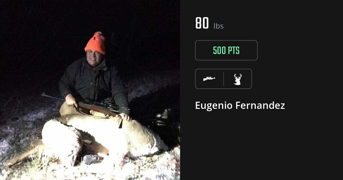 Deer harvest on Gametiks