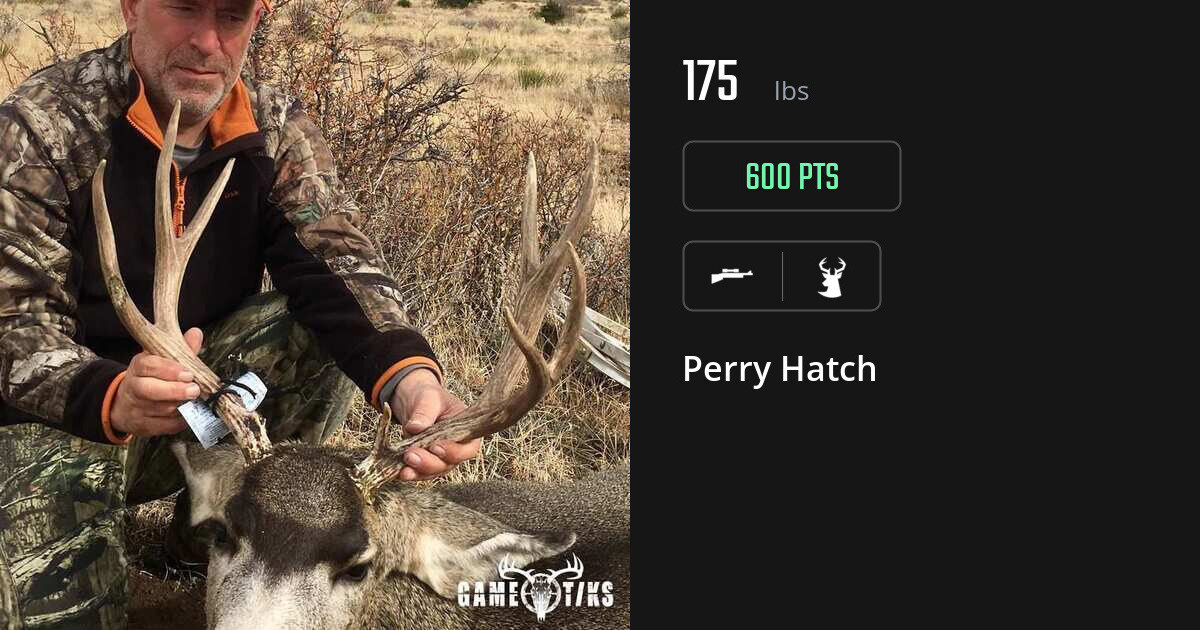 Deer harvest on Gametiks