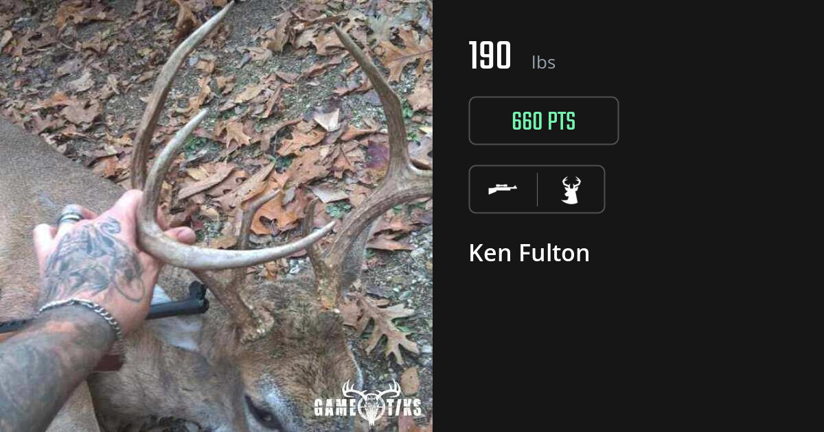 Deer harvest on Gametiks