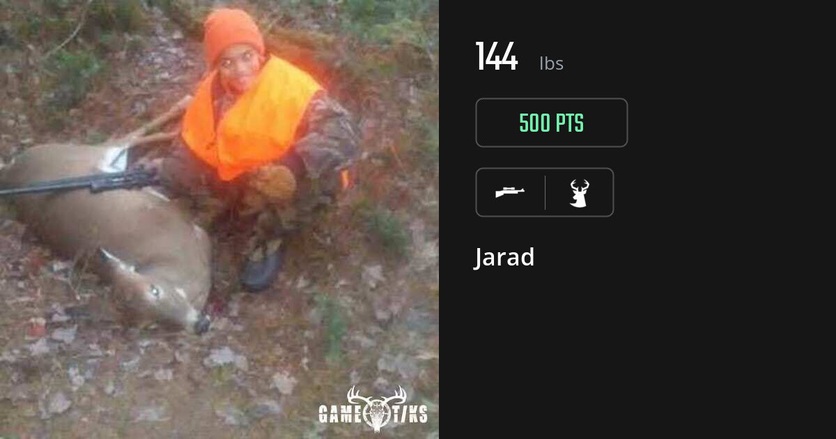 deer harvest by Jarad