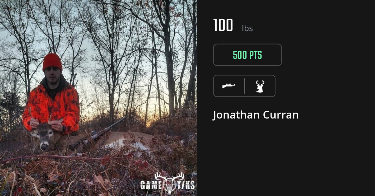 Deer harvest on Gametiks