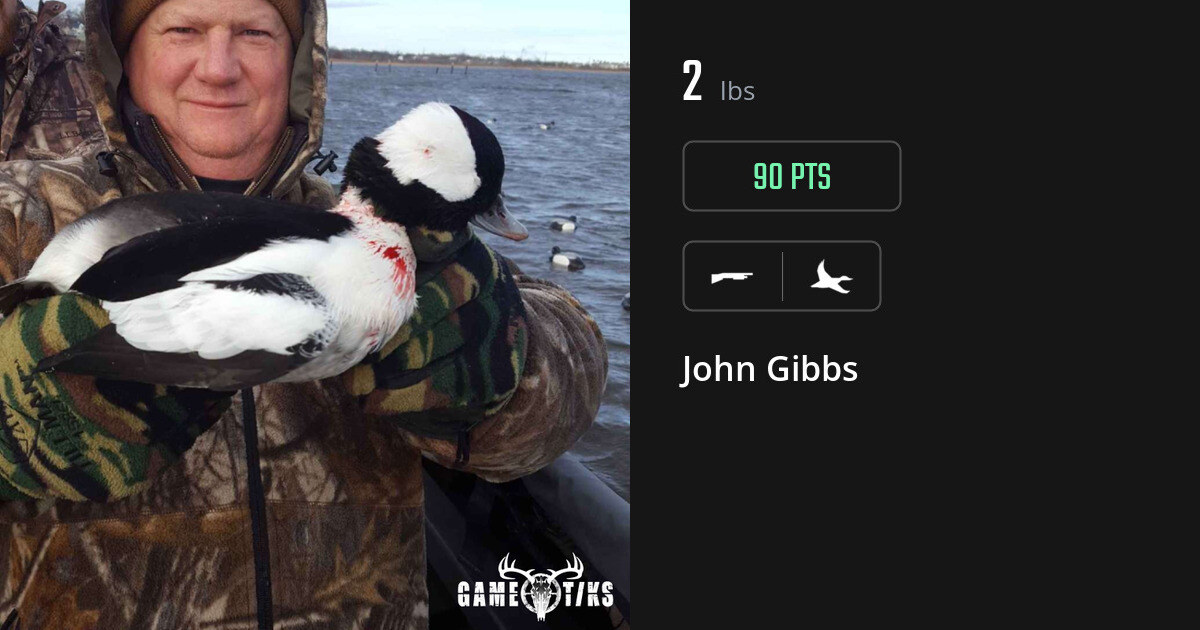 Waterfowl harvest on Gametiks