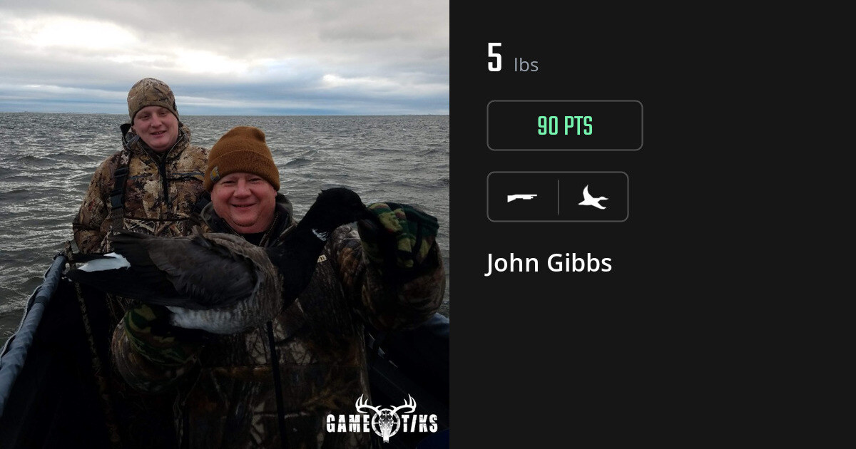 Waterfowl harvest on Gametiks