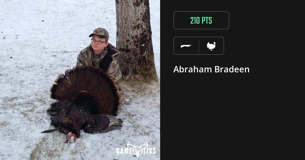 Turkey harvest on Gametiks