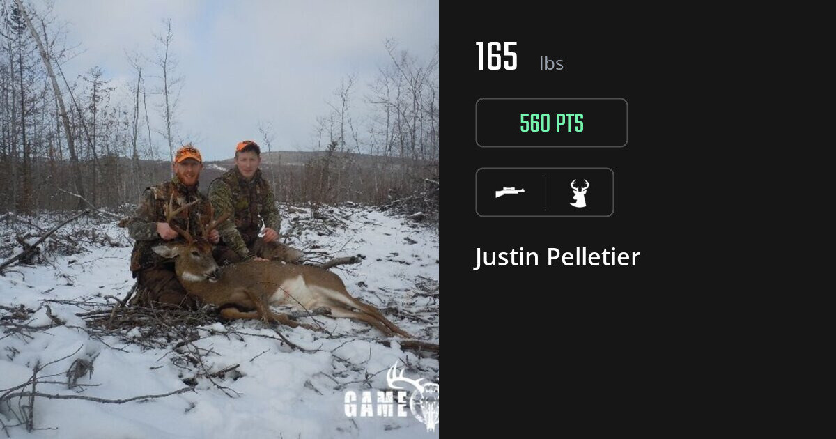 Deer harvest on Gametiks